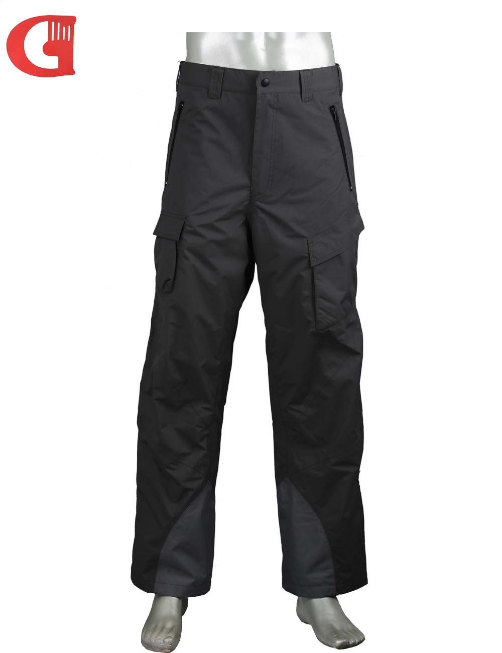 Work Cargo Pants with Lining Workwear Multi Pocket Trousers